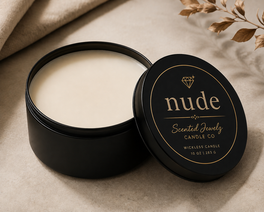 Wickless Candle "Nude"