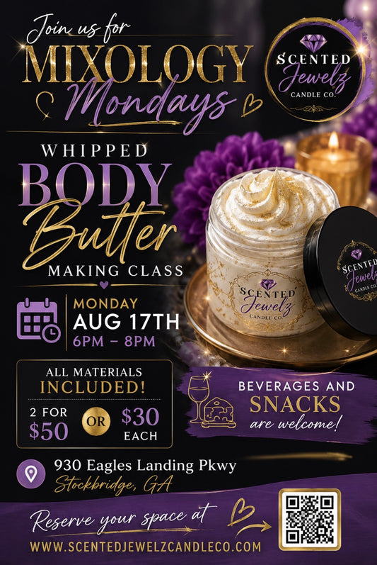 Body Scrub Making Class “Mix & Mingle”